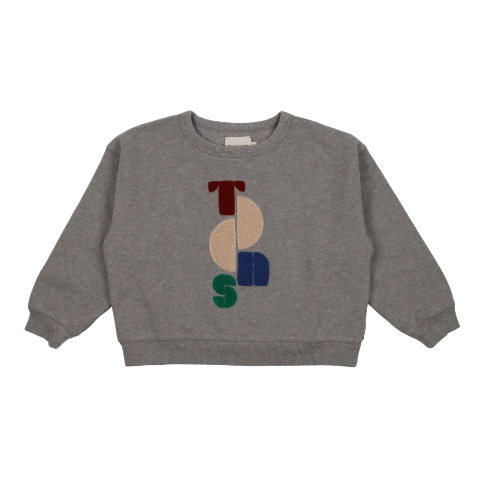 Apolo TNS Logo Sweatshirt (Grey Melange)