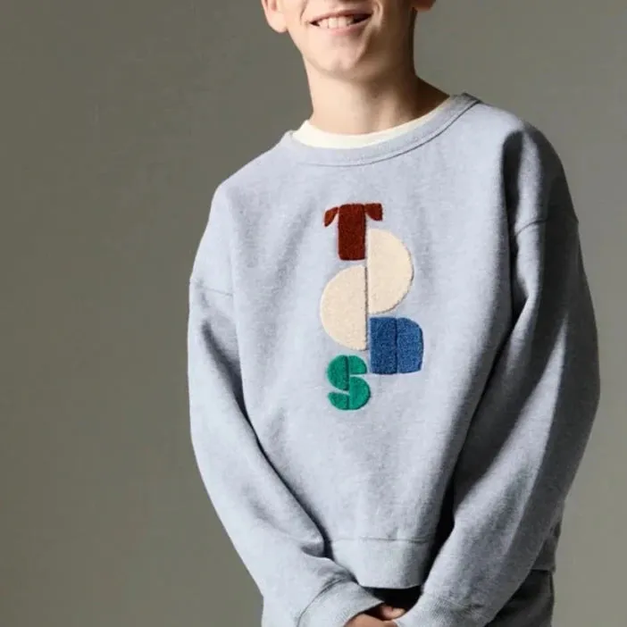 Apolo TNS Logo Sweatshirt (Grey Melange)
