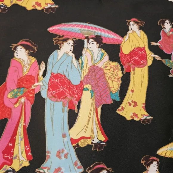 Beautiful NATORI Geisha Girl Lounge Pajama Set Pants / Top M
