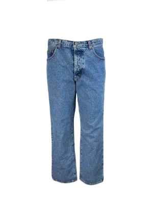 Calvin Klein Men's Blue Straight Leg Denim Pants Sz 40 NWOT