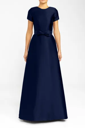 Caroline Silk and Wool A-Line Gown