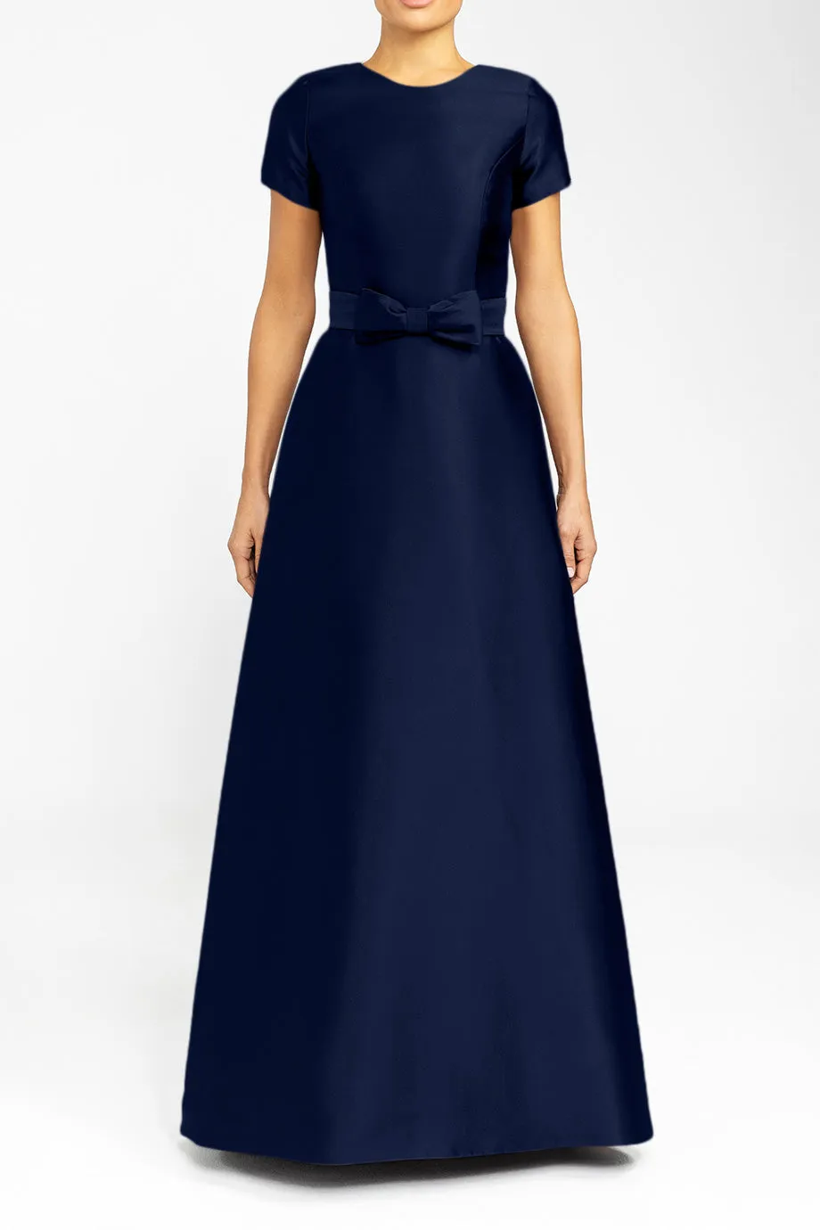 Caroline Silk and Wool A-Line Gown