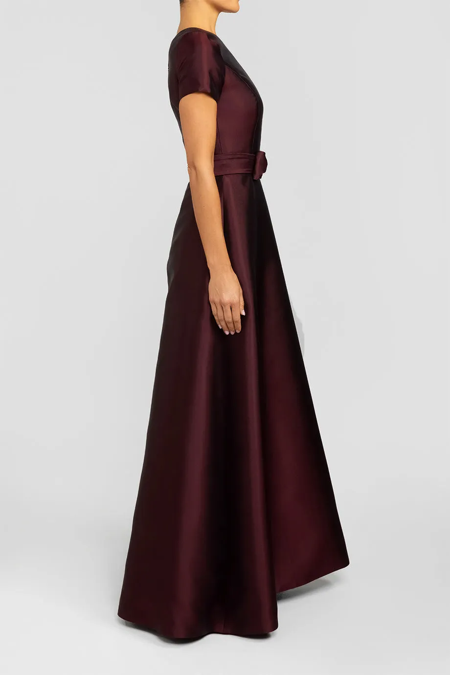 Caroline Silk and Wool A-Line Gown