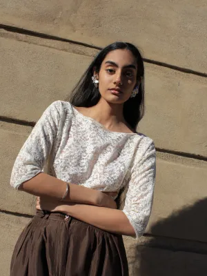 Cropped Lace Top