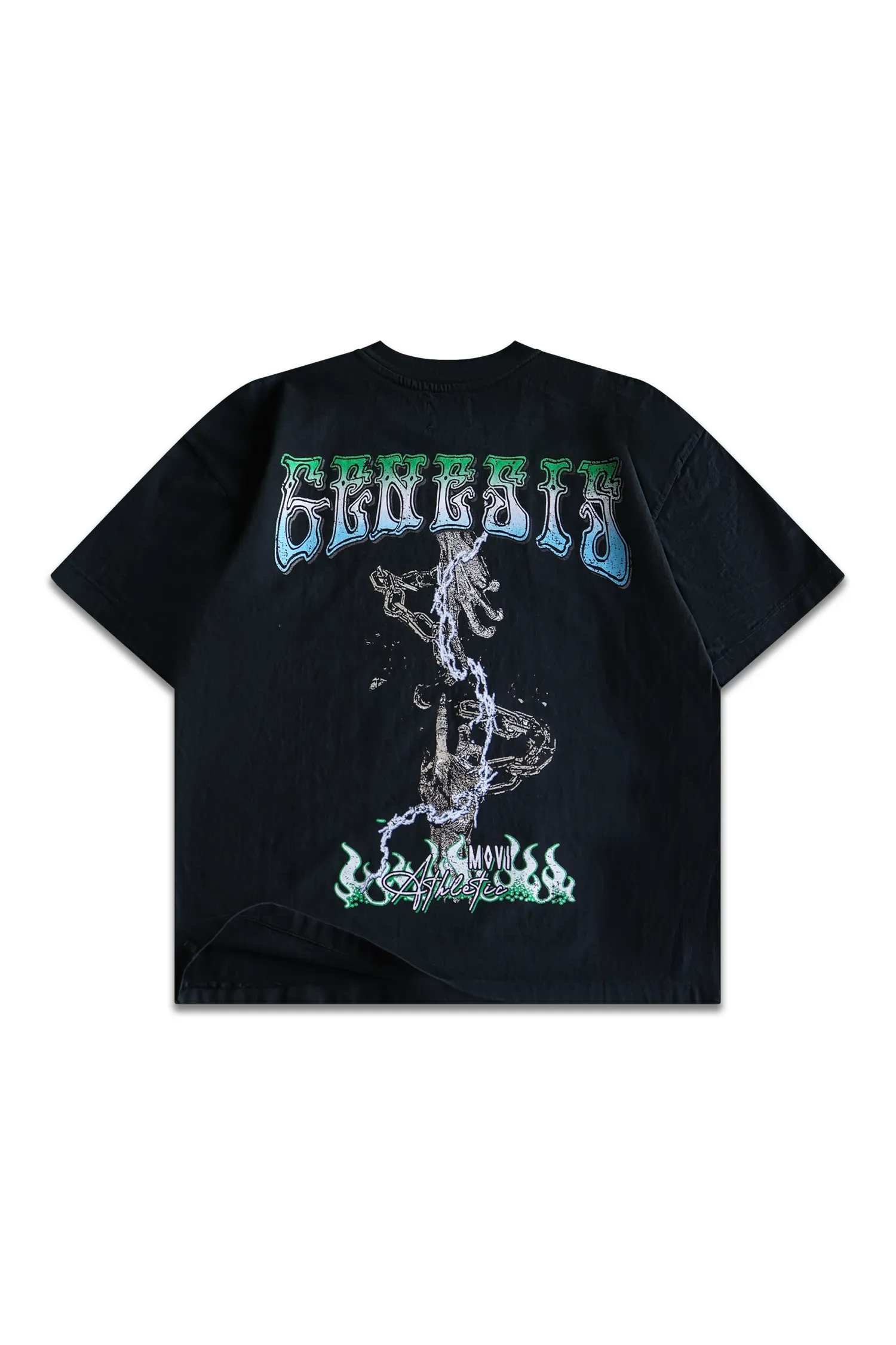 GENESIS RISING T-SHIRT - WASHED BLACK