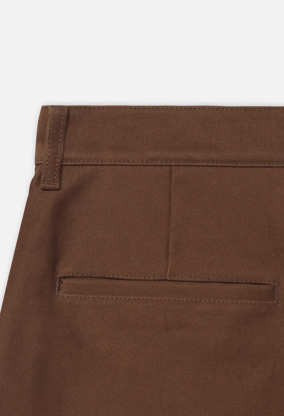 High Rise Straight Moleskin Pant / Cedar