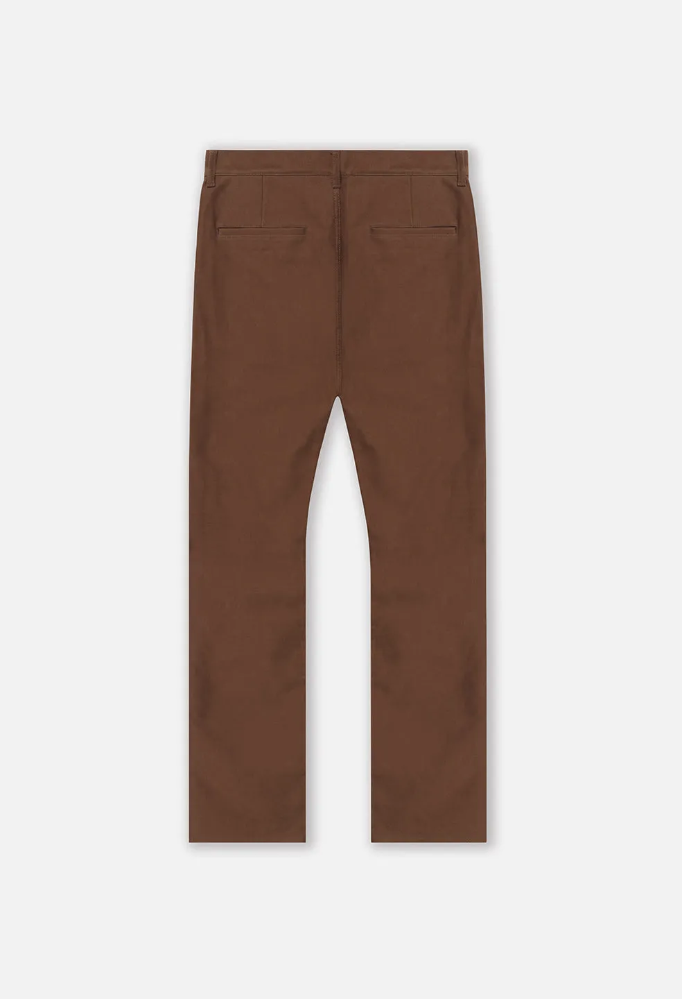 High Rise Straight Moleskin Pant / Cedar