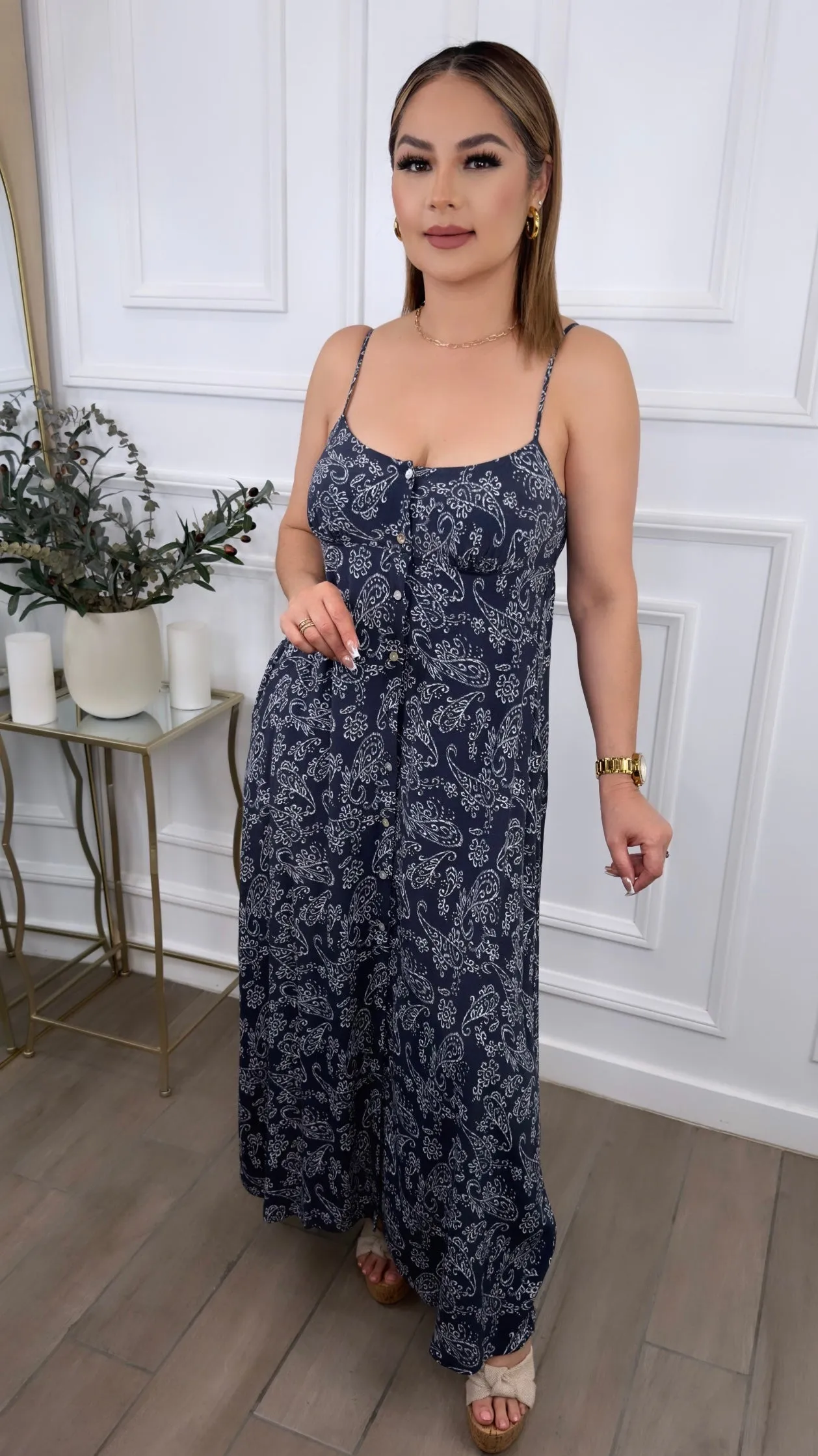 ISA BLUE DRESS