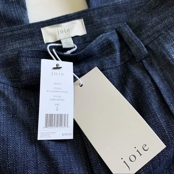 Joie Sylvana High Waist Flare in Dark Indigo Jeans