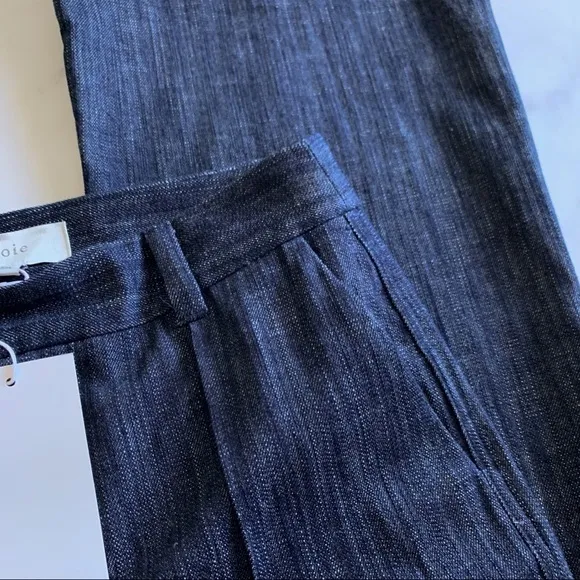 Joie Sylvana High Waist Flare in Dark Indigo Jeans