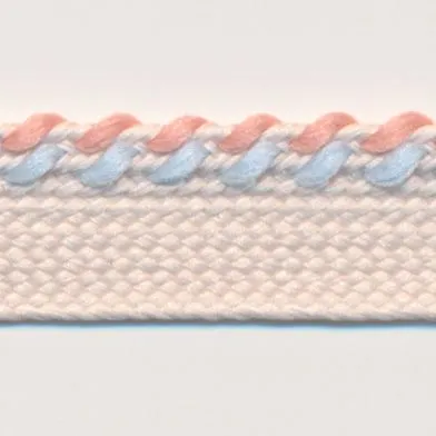 Mix Stitch Piping #28 Honey Cream & Sherbet Blue & Apricot