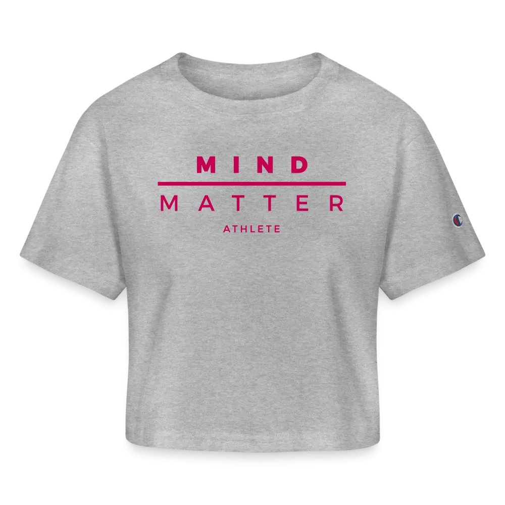 MM Athlete- Champion Women’s Cropped T-Shirt