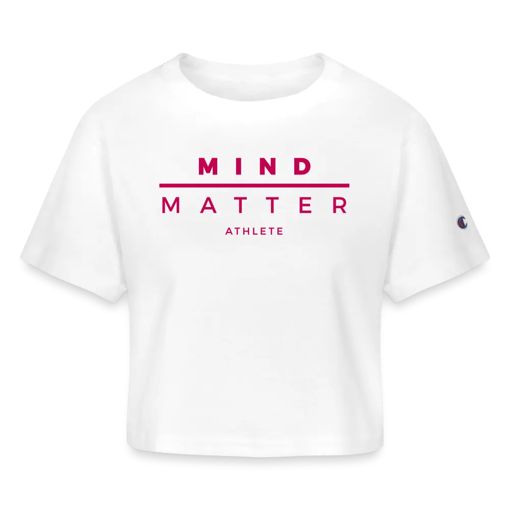 MM Athlete- Champion Women’s Cropped T-Shirt