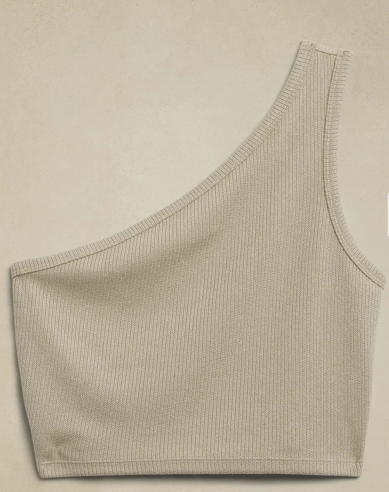 One Shoulder Cropped Top