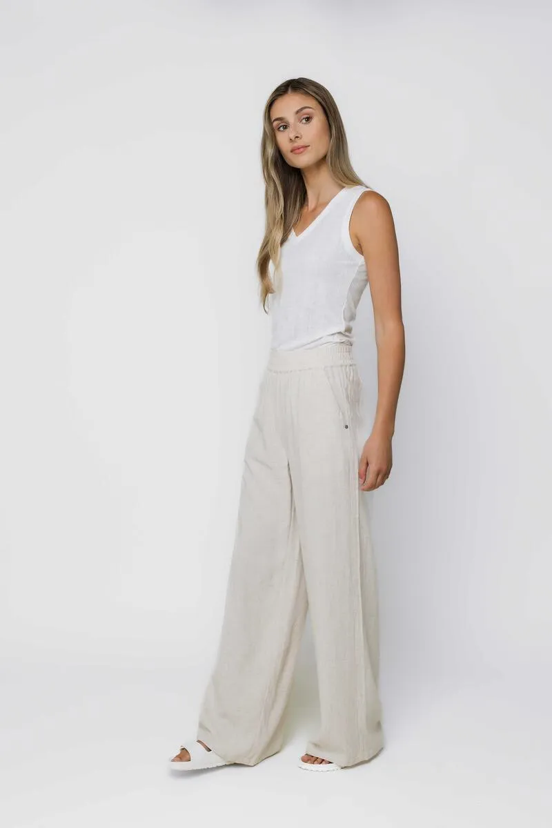 Orb Elly Wide Leg Pull On Pant