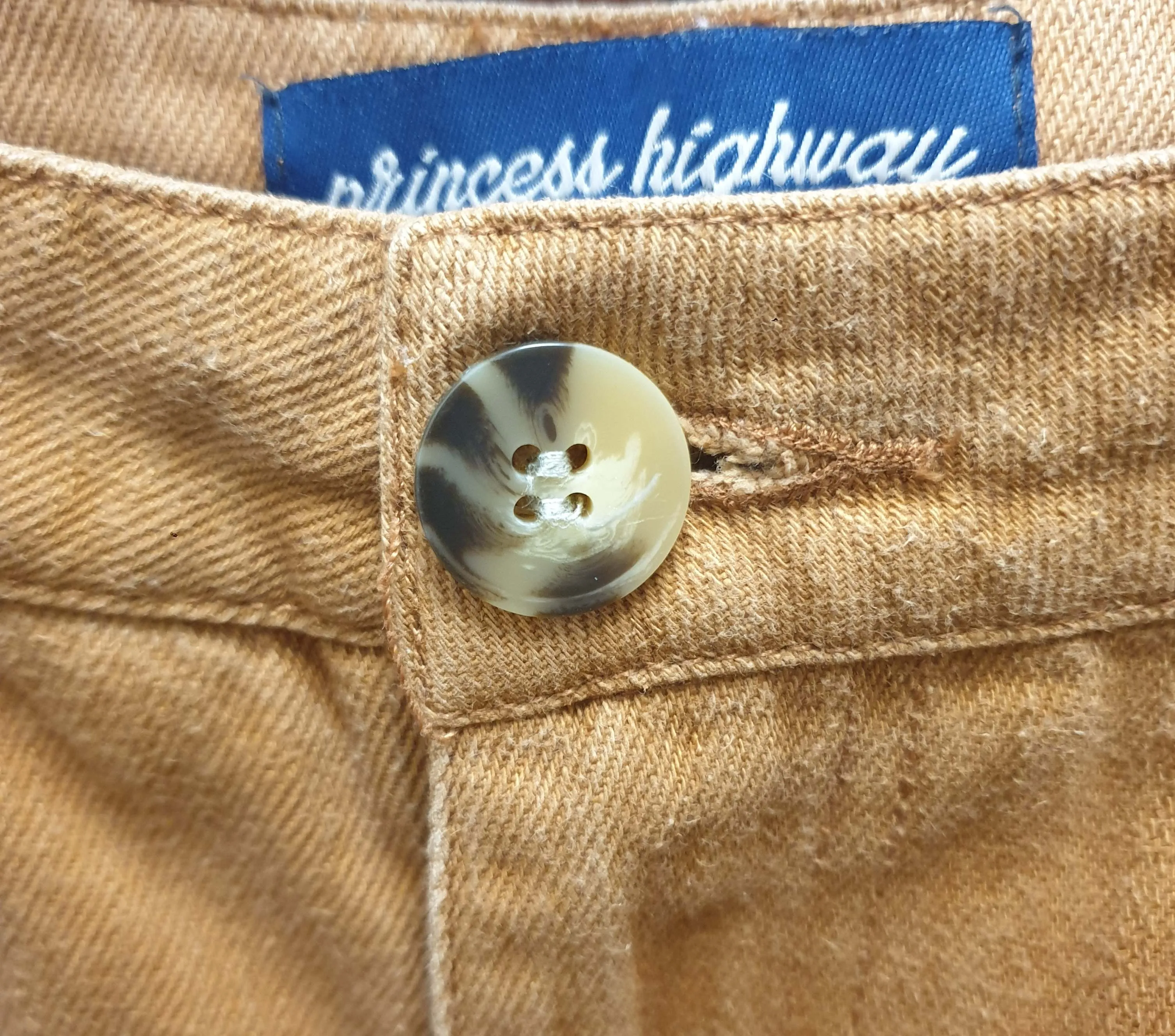Princess Highway orangey brown straight leg pants/jeans size 10