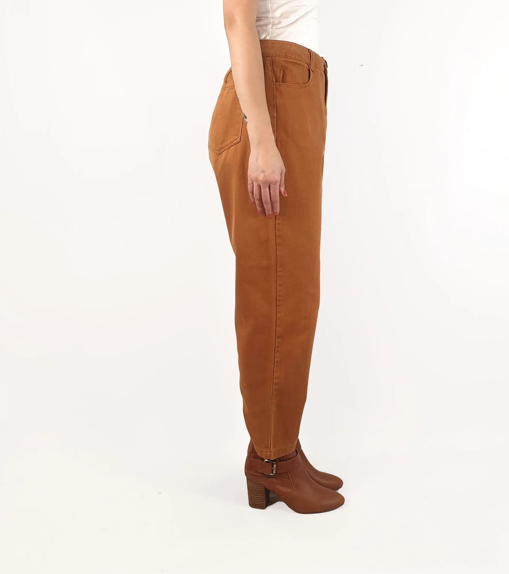 Princess Highway orangey brown straight leg pants/jeans size 10