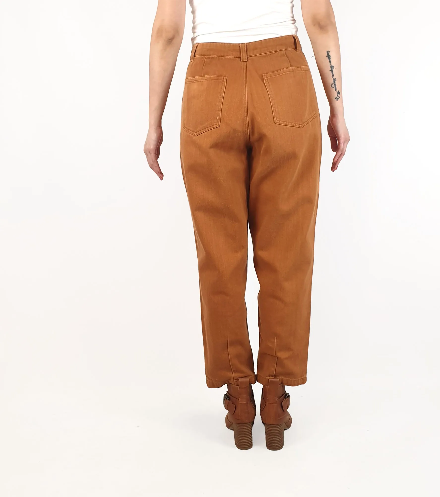 Princess Highway orangey brown straight leg pants/jeans size 10