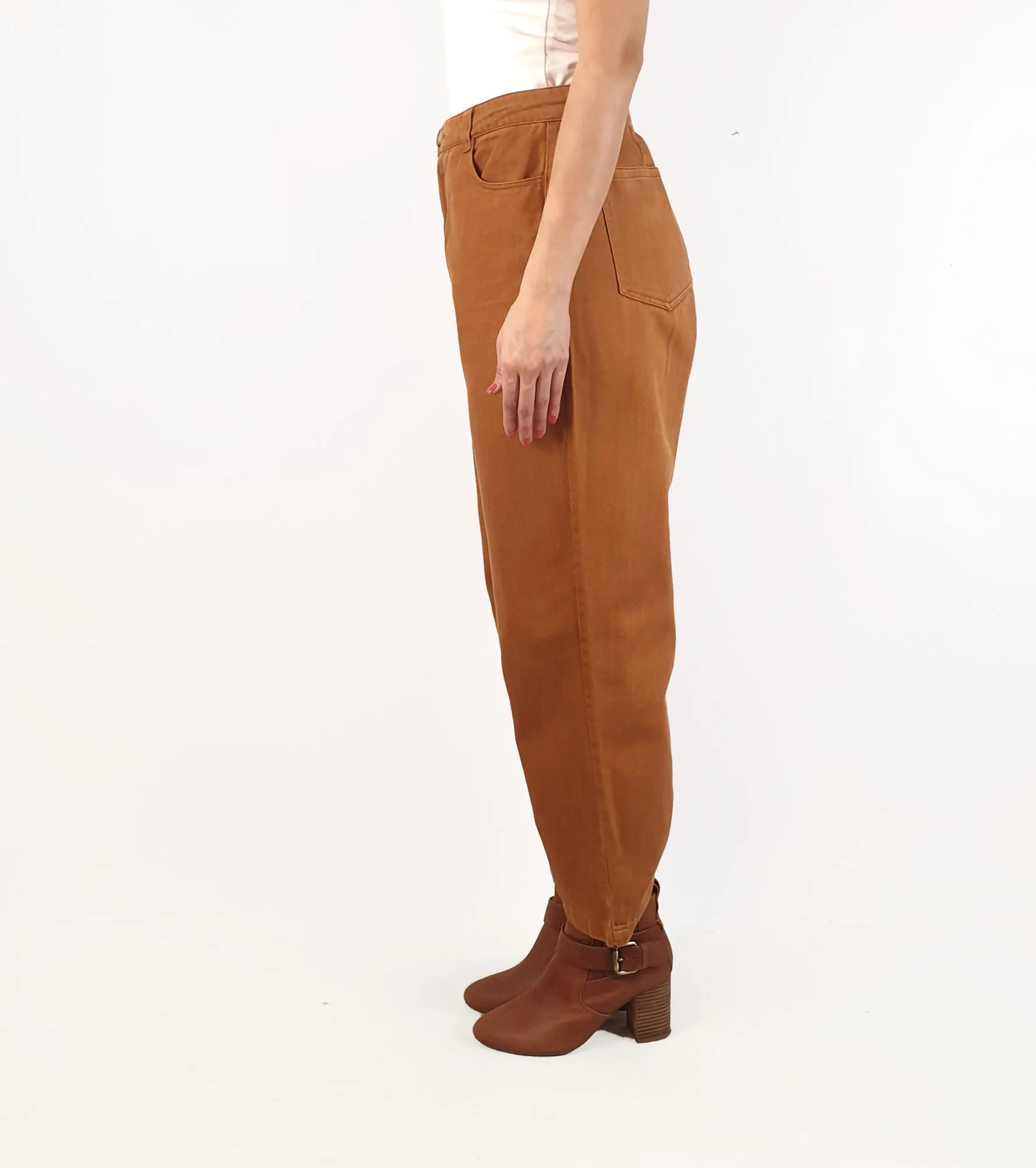 Princess Highway orangey brown straight leg pants/jeans size 10