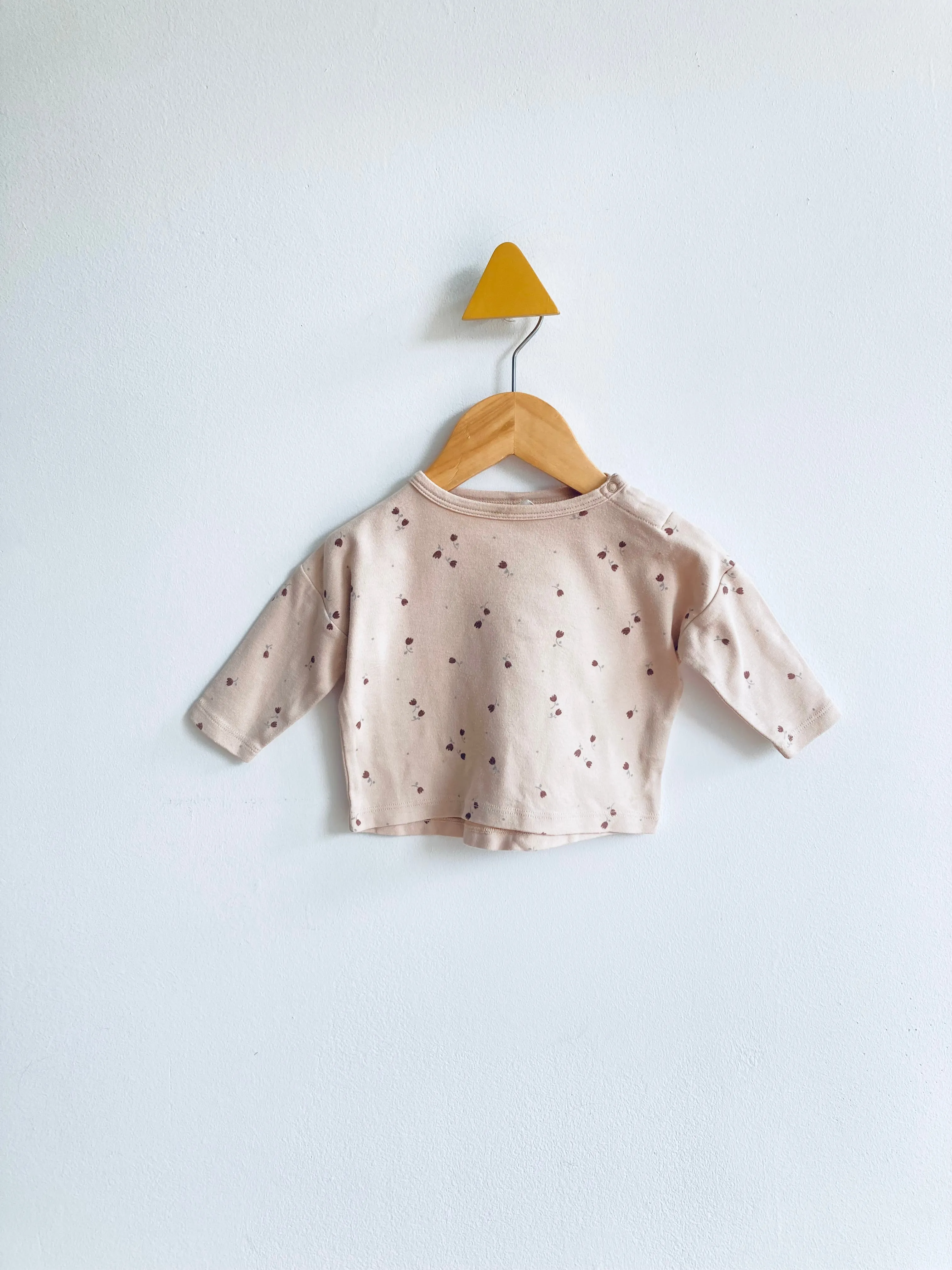 REALLY LOVED Boxy Tulip Top // 3-6M
