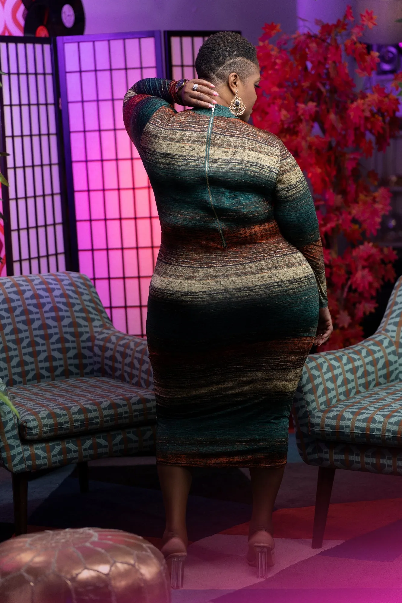 Take  A Glimpse Dress
